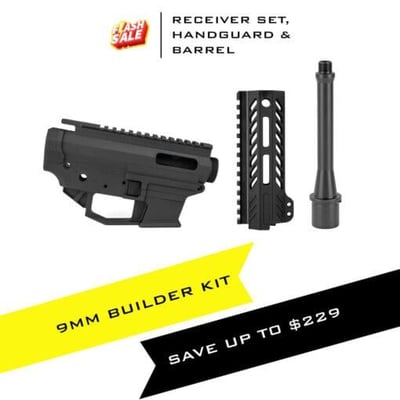 9MM Builder Set, Includes Handguard & Barrel from $459 