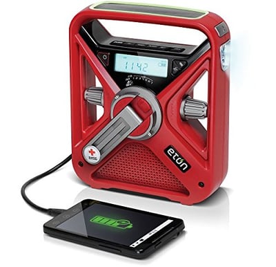 American Red Cross FRX3 Hand Crank NOAA AM/FM Weather Alert Radio with Smartphone Charger - $59.37 + FS over $49 (Free S/H over $25)
