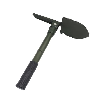 Portable Folding Shovel with Carry Pouch (Small-green) - $7.19 (Add-on Item) (Free S/H over $25)