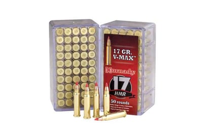 Hornady Varmint Express 17 Hornady Magnum Rimfire (HMR) 17 Grain Polymer Tip - Rimefire Ammo - 2000 round case - 83170 - $499.95 