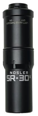 Nosler SR-30K 30 Caliber (7.62mm) Suppressor, 5/8x24, Black - $510 