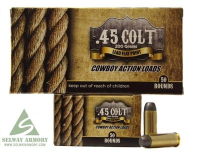 American Cowboy .45 Long Colt 200 Gr. Lead Flat Point 50 Rnds - $39