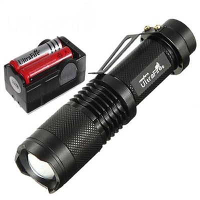 Worthtrust Ultrafire Cree XML T6 LED Zoomable Flashlight Torch Lamp 2* 18650 KIT BL - $12.40 + FREE Shipping on orders over $35 (Free S/H over $25)