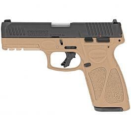 Taurus G3 9mm 4" Barrel Tan/Black 1-G3B941T - $260.75 (Free S/H on Firearms)