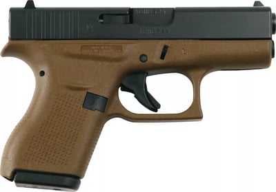 GLOCK 42 Semi-Auto Pistol - Flat Dark Earth - $399.99 (free ship to store)