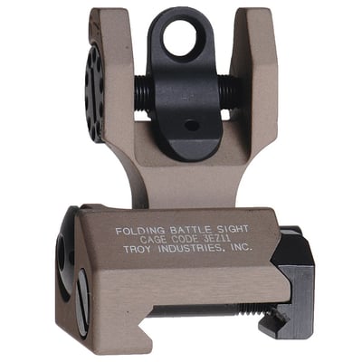 Troy Rear Folding Battle Sight - $54.99 ($6 flat S/H or Free shipping for Amazon Prime members)