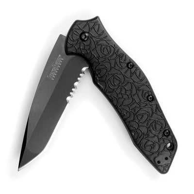Kershaw Kuro, Serrated SpeedSafe Assisted Opening Pocket Knife - $30.98 (Free S/H over $89)