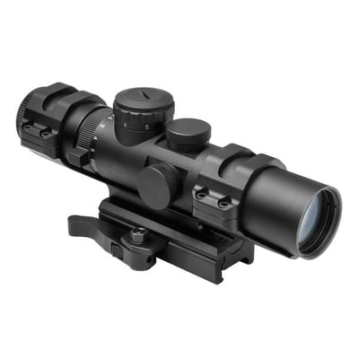 NcSTAR XRS Series 2-7x32 Scope w/ Modular Upper Scope Rings & Convertible Base Mount - $69.95