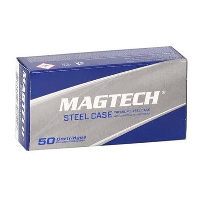 Magtech 9mm Luger Ammo 115 Grain Steel Full Metal Jacket - $11 (FREE Shipping on Firearms and Bulk Ammo)