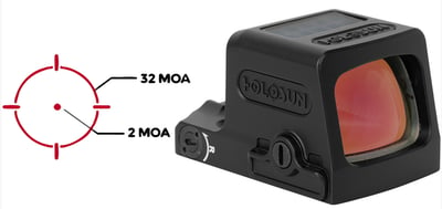 Holosun EPS-Carry Multi-Reticle Red Dot Reflex Sight 2MOA Dot with 32MOA Circle - $399.99 Shipped 