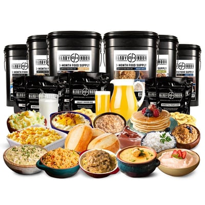 3-Month Emergency Food Supply (2,000+ calories/day) - $647 (Free S/H over $99)