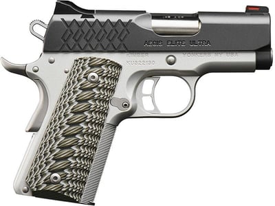 Kimber Aegis Elite Ultra 9mm 3" barrel 7 Rnds Stainless/Silver Night Sights - $799.99 