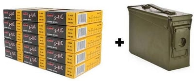 PMC X-TAC 5.56 NATO 55 Grain FMJ-BT XM193 300 Rnds + Ammo Can - $160.17 w/code "6PGIFT" 