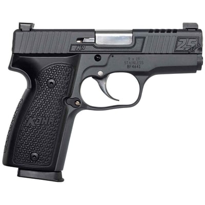 Kahr K9 25th Anniversay Hogue Grip 9mm Luger 3.5in Sniper Gray Pistol 7+1 Rounds - $1399.99  (Free S/H over $49)