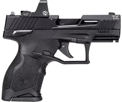 Taurus TX22 22 LR 3.6" Threaded Barrel Black Riton Red Dot Sight 10rd - $259.98 