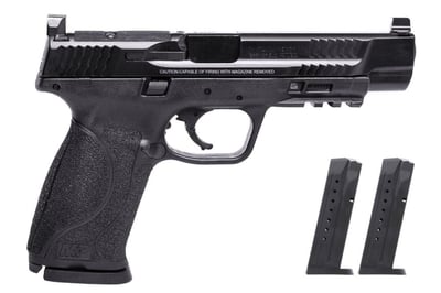 Smith & Wesson M&P9 M2.0 9mm O.R. Full-Size Pistol with Suppressor Height Night Sights & Three Magazines - $475 (Free S/H on Firearms)