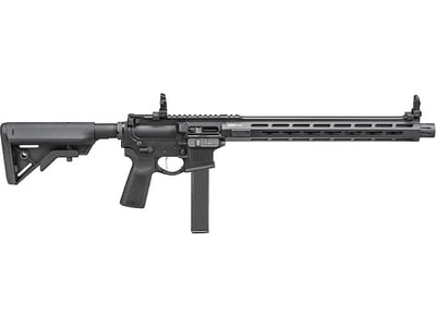 Springfield Armory Saint Victor Carbine Semi Automatic Rifle 9mm Luger 16" Black Threaded Barrel Black Frame Black Pistol Grip - $907.25 (Free Shipping on $100+ Orders)