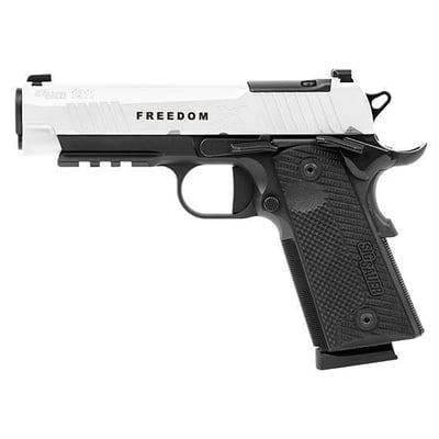 Sig Sauer 1911 Xcarry Freedom .45 Acp 4.2in Barrel 8rd Black/White Optics Ready - $1299.99 ($14.99 flat rate shipping)
