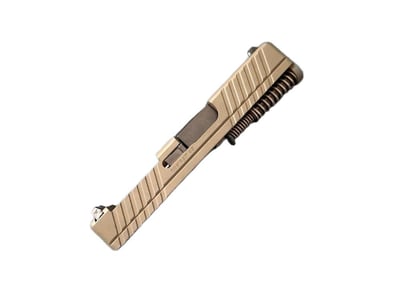 Assembled Glock 43/43X ODG Combat Windowed RMSc Slide - $225