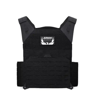 AR500 Armor Invictus Plate Carrier - Black - $173.4