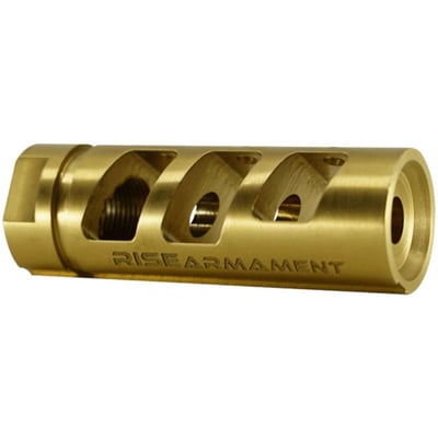 RISE Armament RA-701 1/2x28 22 Cal Compensator - TiN - RA-701-223-TIN - $69.95 (Add To Cart) 
