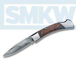 Magnum Lord Lockback 4.875" with Burl Wood Handles and Damascus Plain Edge Blades - $62.97 (Free S/H over $75, excl. ammo)