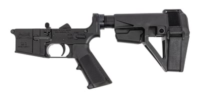 PSA PA15 Classic Complete Lower w/ SBA5 Brace, Black - $189.99 