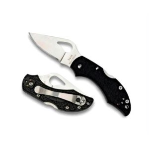 Spyderco byrd Robin2 Black G-10 PlainEdge Knife - $21.85 + FSSS* (Free S/H over $25)