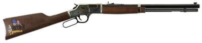 Henry H006BGA Big Boy God Bless America Edition 44 Rem Mag 10+1 20" Nickel Plated American Walnut Right Hand - $1349.99 