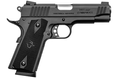Taurus 1911 Commander 45 ACP 4.20" 8+1 Black Black Polymer Grip - $359.99 