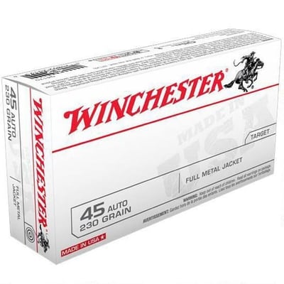 Winchester USA .45 Auto 230 Grain FMJ - $435 (Free S/H)