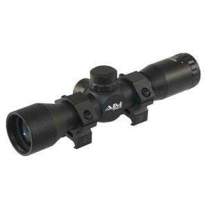 Aim Sports 4X32 Compact Rangfinder Scope with Rings - $17.90 + Free Shipping* (Free S/H over $25)