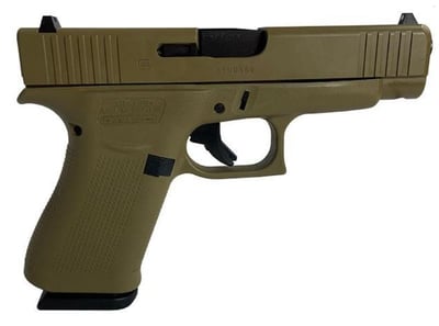 Glock 48 Flat Dark Earth 9mm 4.17" Barrel 10-Rounds - $491.99.00 ($9.99 S/H on Firearms / $12.99 Flat Rate S/H on ammo)