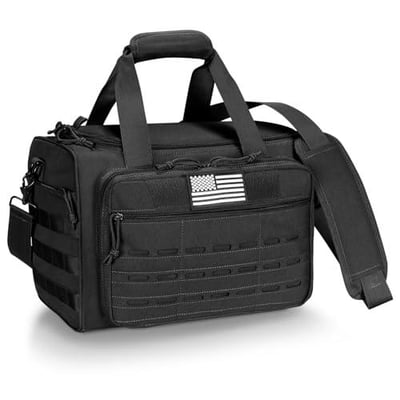 CVLIFE Tactical Gun Range Bag with Lockable Zipper - $29.99 w/code "EBLJVVWB" + FREE Shipping