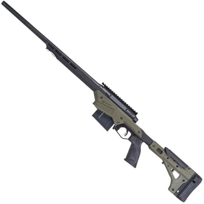 Savage Axis II Precision 6.5 Creedmoor 8+1 22" OD Green Adjustable w/Aluminum Chassis Stock Matte Black Right Hand - $779.99 