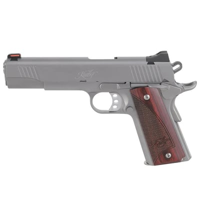 KIMBER Stainless II 10mm 5" 7rd Pistol - Stainless w/ Rosewood Grips - $818.32 (Free S/H on Firearms)