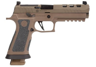 SIG SAUER P320X5 Custom Works DH3 Coyote 9mm 5" Barrel 21-Rounds X-Ray 3 Optic Ready - $1199.99 ($9.99 S/H on Firearms / $12.99 Flat Rate S/H on ammo)