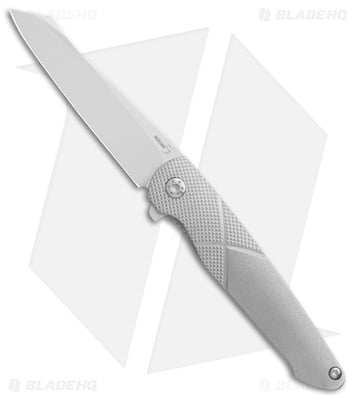 Boker Plus Gent-X Frame Lock Knife Orange Peel Titanium (2.8" Mirror) 01BO261 - $64.95 (Free S/H over $99)