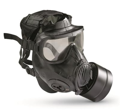 NEW! U.S. Military Surplus Avon C50 Gas Mask with NATO 40mm Filter - $122.99