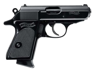 Walther PPK .380 ACP 3.3" Barrel 6-Rounds Manual Safety - $720.99 ($9.99 S/H on Firearms / $12.99 Flat Rate S/H on ammo)