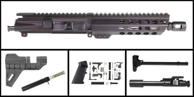 Davidson Defense 'Valetudo' 7.5" AR-15 5.56 NATO Stainless Pistol Full Build Kit - $364.99 (FREE S/H over $120)