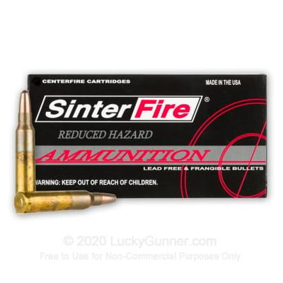 SinterFire 5.56x45 55 Grain Frangible 250 Rounds - $310