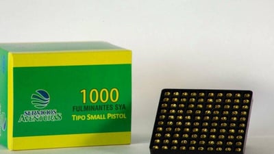 Small Pistol Primers – Made in Argentina – QTY 1000 - $49.99 (Free S/H over $149)
