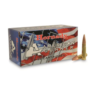 Backoder - Hornady American Gunner, .300 AAC Blackout, HP Match, 125 Grain, 50 Rounds - $42.93 (Buyer’s Club price shown - all club orders over $49 ship FREE)