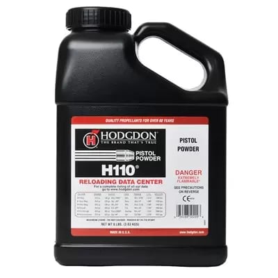 HODGDON POWDER CO., INC. - HODGDON H110 POWDER - 8 LBS. - $287.99 (Free S/H over $199)