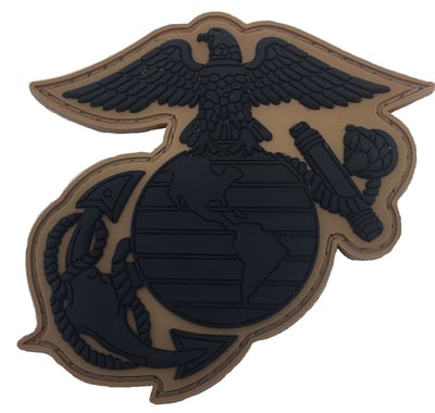 US Marine Corps Eagle Globe & Anchor PVC PATCH - $12.00 (Free S/H over $25)