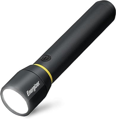 ENERGIZER LED Flashlight Vision PRO, Ultra Bright 1000+ Lumens, IPX4 Water Resistant, Aircraft-Grade Aluminum LED Light, Rugged Metal Flash Light for Outdoors, Emergency Power Outage, Black - $8.55 + FREE Shipping