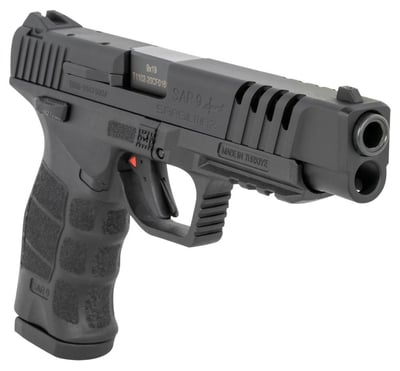 SAR USA SAR9 9mm 5.2" 19rd Pistol, Black - $299.99 