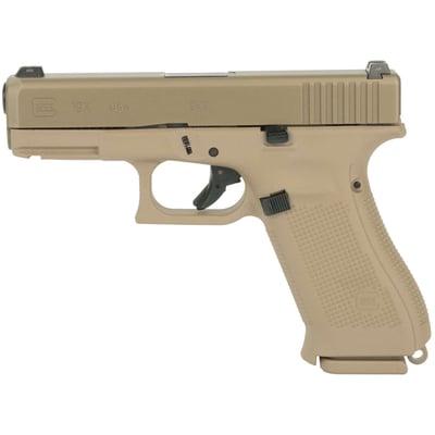 Glock G19X Compact Crossover 9mm 4.02" 17+1 Coyote - $547.99 (E-MAil Price) 