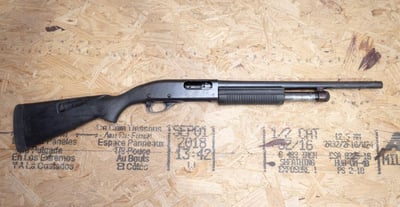 Remington 870 Wingmaster 12 Gauge Police Trade-In Shotgun with Black Synthetic Stock - $319.99 (Free S/H on Firearms)